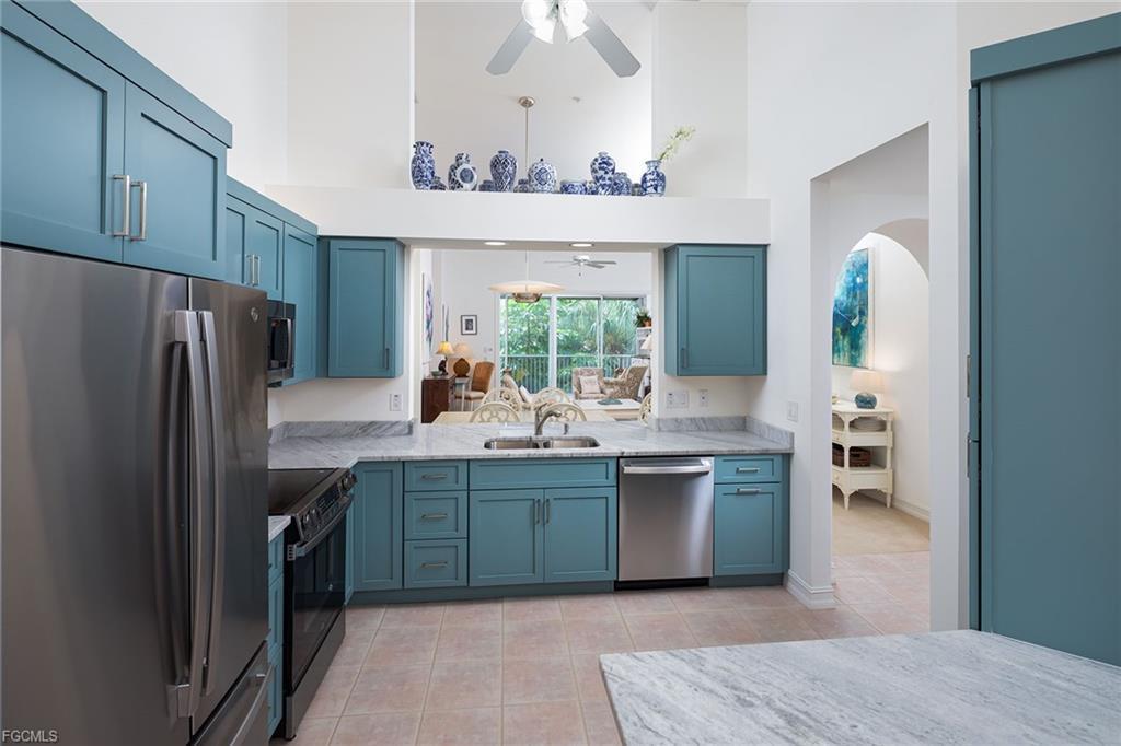 Bright, Modern, Coastal Inspired Kitchen Remodel in Naples, FL by Olde Florida Contracting, Inc. project photo 4