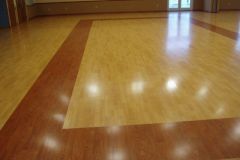 Windmill Village Multipurpose Room - Wood Floor Inlay